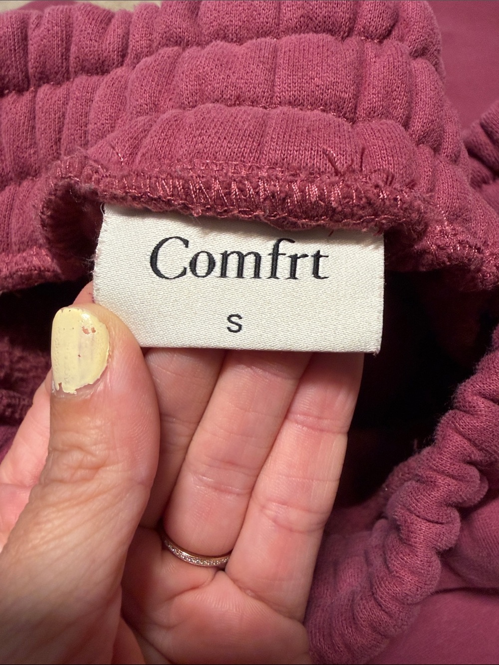 Comfrt Minimalist Straight Leg Sweatpants Size S - Picture 4 of 12